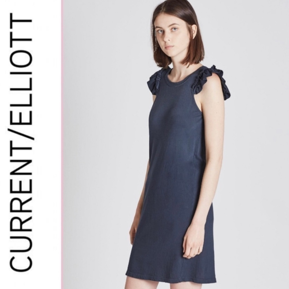 Current/Elliott The Ruffle Muscle Dress Salute